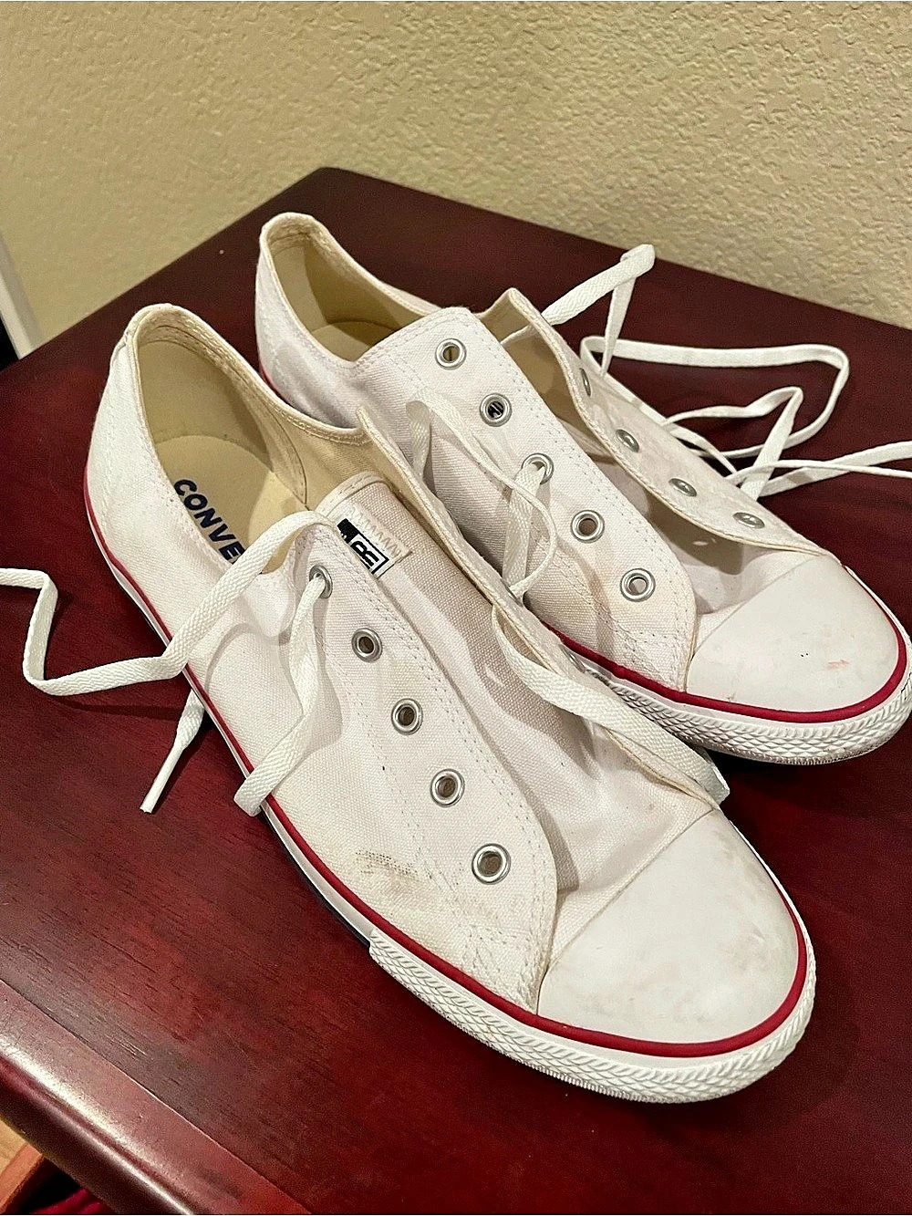 Converse Chuck Taylor All Star Dainty Ox Sneakers White US 11